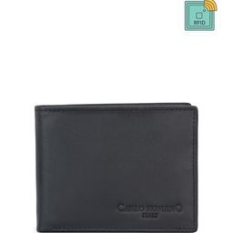 CARLO ROMANO Men Leather RFID Two Fold Wallet-33