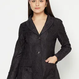 Owncraft Women Black Lace Jacket-image-67