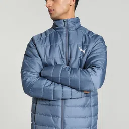 Puma Lightweight Padded Mock Collar Slim Fit Padded Jacket-image-8