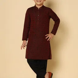 KISAH Boys Regular Kurta With Patiala-13