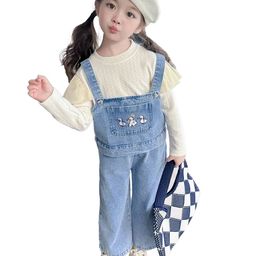 StyleCast Girls Blue Pure Cotton Top With Trousers-picture-32