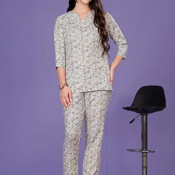 Vegles Printed Tunic With Trouser Co-Ords-image-74