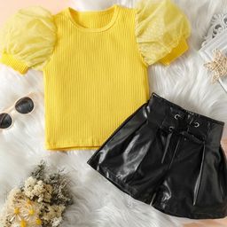 Bold N Elegant Girls T-shirt with Shorts-32