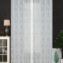 Homefab India Unisex White Curtains and Sheers-image-67