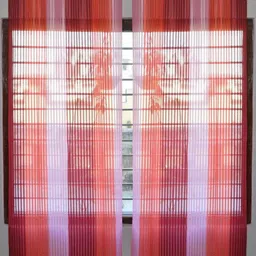 Homefab India Unisex Maroon Curtains and Sheers-39