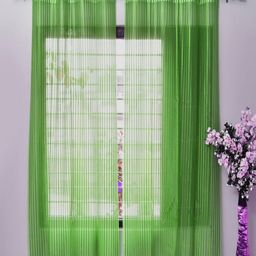 Homefab India Unisex Green Curtains and Sheers-image-93