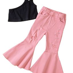 StyleCast x Revolte Girls Top with Palazzos-image-32