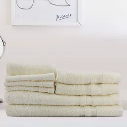 LUSH & BEYOND Set of 8 Cotton 500 GSM Towel Set-picture-46