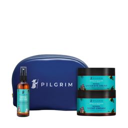 Pilgrim Set of Retinol Eye Cream 30g + Night Cream 50g + Face Toner 100ml with Vanity Bag-26