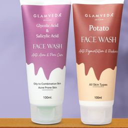 GLAMVEDA Pack of 2 Anti Pigmentation Face Wash-17