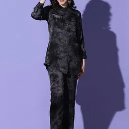 FUTURO Shirt Collar Printed Shirt With Trousers-picture-31