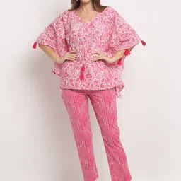 KALINI Printed Pure Cotton Co-Ords-picture-52
