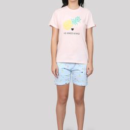 evolove Conversational Printed Pure Cotton Night Suit-image-81
