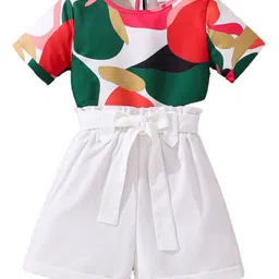 StyleCast x Revolte Girls Printed Top with Shorts-image-77