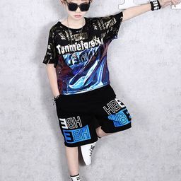 INCLUD Boys Printed T-shirt with Shorts-41