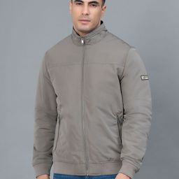 Red Tape Mock Collar Padded Jacket-image-90