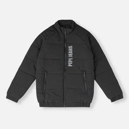 Pepe Jeans Boys Long Sleeves Mock Collar Padded Jacket-image-83