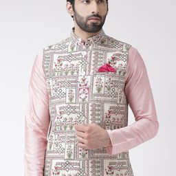 KISAH Printed Nehru Jackets-67
