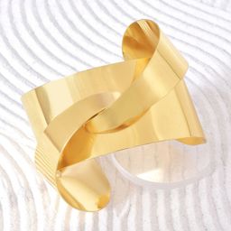 JOKER & WITCH Gold-Plated Cuff Bracelet-43