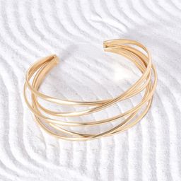 JOKER & WITCH Gold-Plated Cuff Bracelet-picture-49
