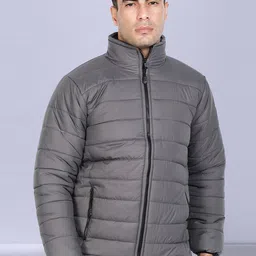 NUEVOSDAMAS Mock Collar Puffer Jacket-picture-9