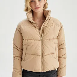 DeFacto Floral Longline Puffer Jacket-25
