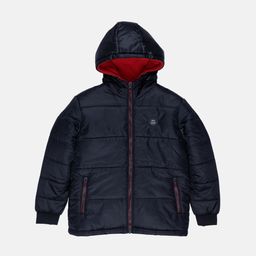 Status Quo Boys Black Puffer Jacket-image-80
