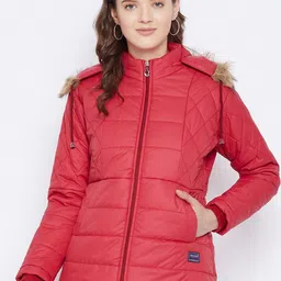 VERO AMORE Women Red Insulator Puffer Jacket-image-38