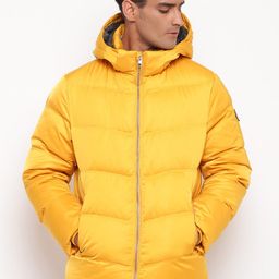 GANT Men Yellow Solid Puffer Jacket-27