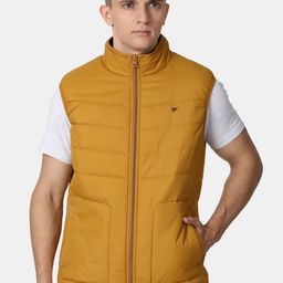 t-base Men Mustard Lightweight Puffer Jacket-picture-57