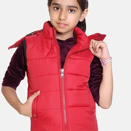 BAESD Girls Lightweight Hooded Puffer Jacket-image-77