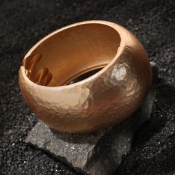 SOHI Gold-Plated Cuff Bracelet-51