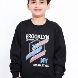 BAESD Boys Typography Printed Sweatshirt-image-75
