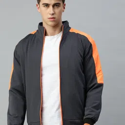 VOXATI Mock Collar Sporty Jacket-image-85