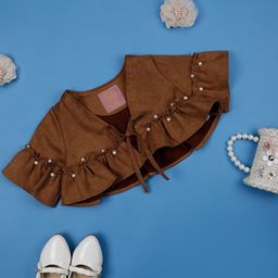 One Friday Girls Crop Bomber Jacket-image-75