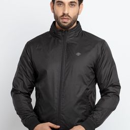 Status Quo Men Black Bomber Jacket-picture-58