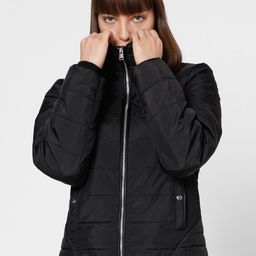 Vero Moda Mock Collar Padded Jacket-11
