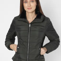 Vero Moda Spread Collar Padded Jacket-image-64