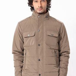 RARE RABBIT Men Anbr Tailored Fit High Neck Jacket-image-11