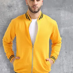 fanideaz Mock Collar Bomber Jacket-picture-58