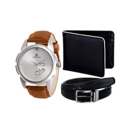 MARKQUES Men Black Solid Accessory Gift Set STV-770904-ACE-01-NL-01-Multi-image-59