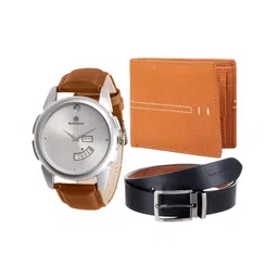 MARKQUES Men Tan-Coloured Accessory Gift Set STV-770904-VIN-04-EXE-01-Multi-image-37