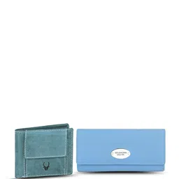 WildHorn Unisex Set Of 2 Leather Two Fold Wallet-image-89