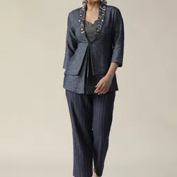ARPITA SULAKSHANA Pure Cotton Top With Trousers & Jacket-picture-26