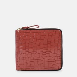Bagsy Malone Women Rust Animal Textured Zip Around Wallet-image-88