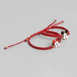 EL REGALO Kids Red & White Pack Of 2 Charm Bracelet-image-25