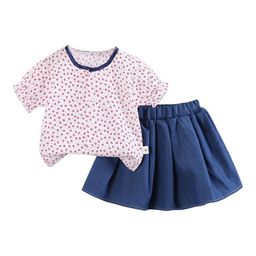 StyleCast Girls Printed Top with Skirt-image-20