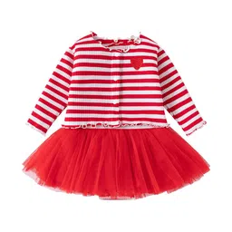StyleCast x Revolte Girls Striped Coat with Skirt-image-75