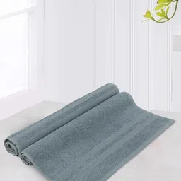 LUSH & BEYOND Blue 2 Pieces Cotton 500 GSM Hand Towels-picture-28