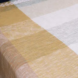 DESIGN GAATHA Checked Pure Cotton Double King Bed Cover-image-21